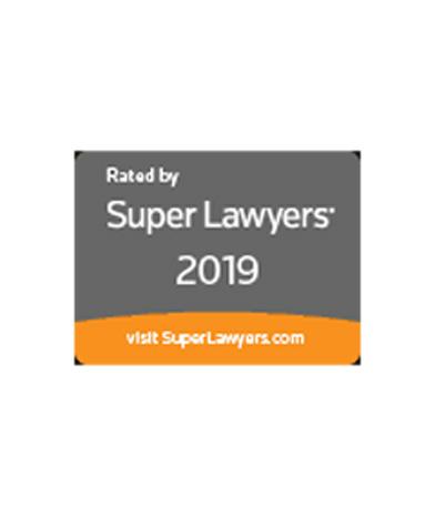 ATTORNEYS NAMED TO 2019 SUPER LAWYERS LISTS